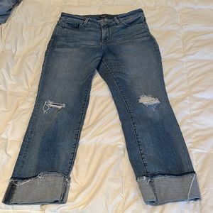 NYDJ sz 10 Marnie Boyfriend crop